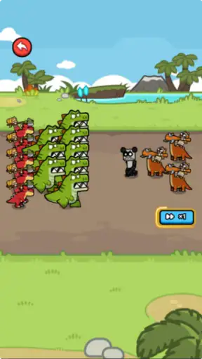Merge Dino: Dinosaur Battle