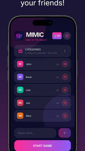Mimic: Imposter Party Game