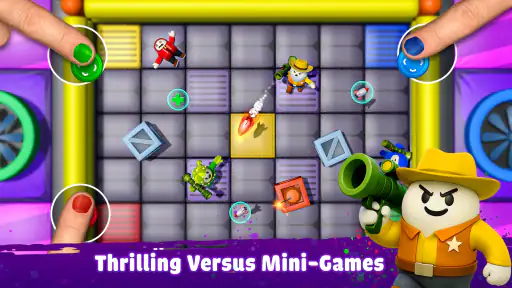 Minigame Hub: Trò Chơi 4 Người