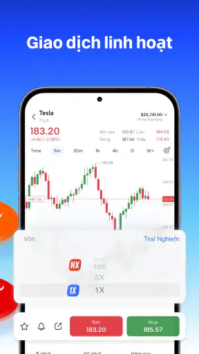 Mitrade Stocks - Giao dịch