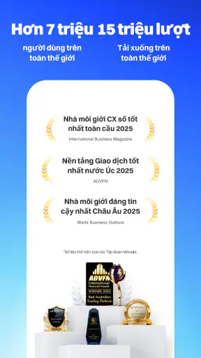 Mitrade Stocks - Giao dịch