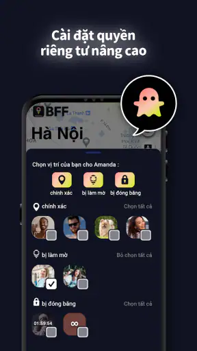 MixerBox BFF: Định vị theo dõi
