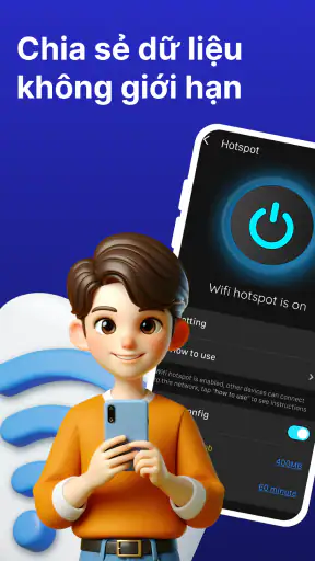 Mở khóa Wifi - Phát Wifi