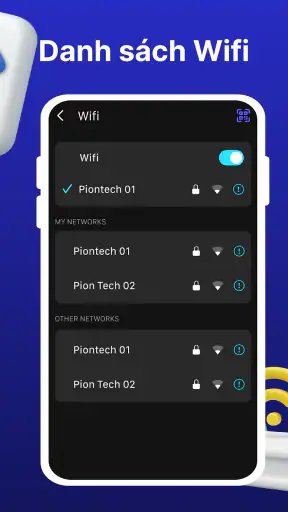 Mở khóa Wifi - Phát Wifi