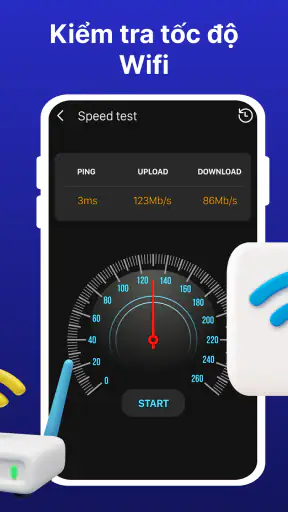 Mở khóa Wifi - Phát Wifi