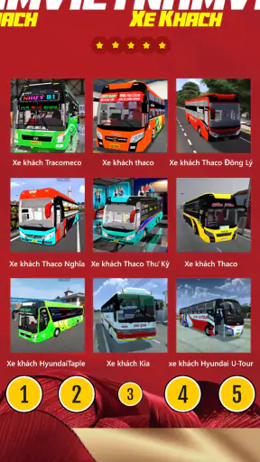 Mod Bussid Vietnam Xe khách