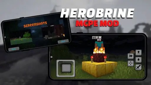 Mod Herobrine for Minecraft PE
