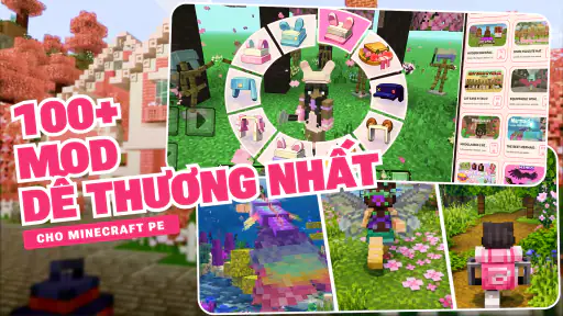 Mod Nội Thất Xinh MCPE