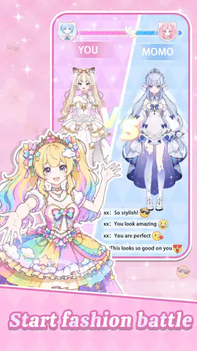 Momo Dress up game