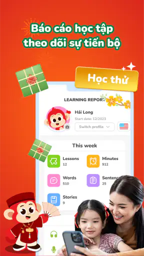 Monkey Junior Tiếng Anh cho bé