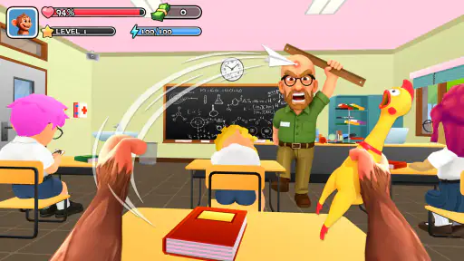 Monkey Student: School Prank