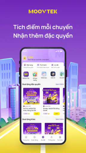 MOOVTEK: Đặt xe ô tô, xe máy