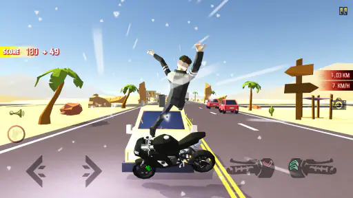 Moto Mad Racing: Game xe đạp