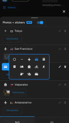 Mult.dev Travel Map Animations