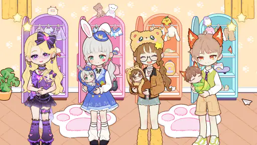 My Dressy Doll: búp bê xây nhà