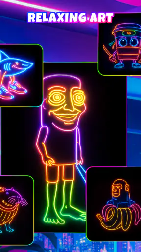 Neon Brush - Vẽ Phát Sáng