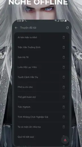 AI Audio truyện Novel Reader