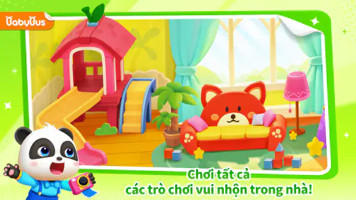 Nhà Chơi Bé Gấu Trúc