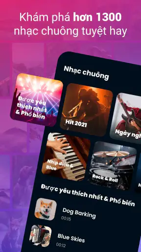 Nhạc Chuông điện Thoại Android