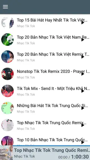 Nhạc tổng hợp trên tik tok
