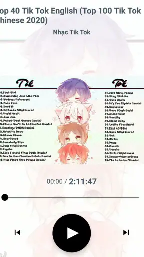Nhạc tổng hợp trên tik tok
