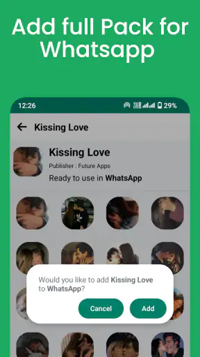 Nhãn dán tình yêu - WASticker
