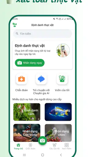 Nhận diện cây trồng
