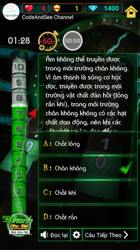 Nhanh Như Sét - Đọc Câu Hỏi