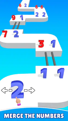 Number Run Merge: Running Game