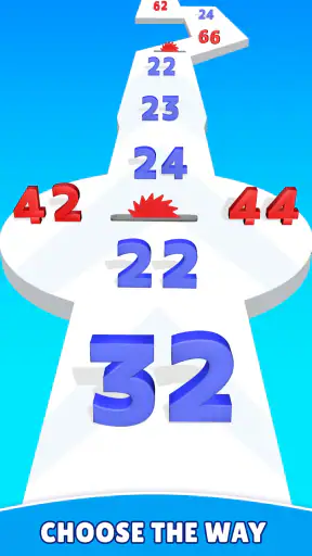 Number Run Merge: Running Game