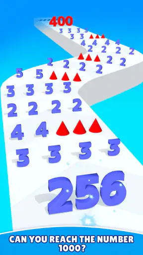 Number Run Merge: Running Game