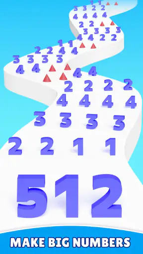 Number Run Merge: Running Game