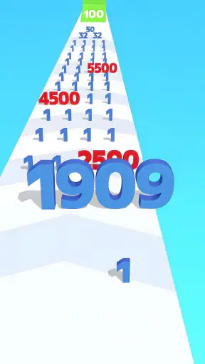 Numbers Run Merge Challenge