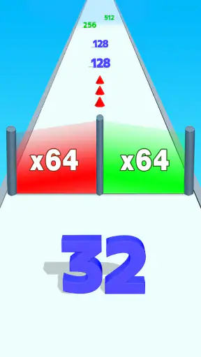 Numbers Run Merge Challenge