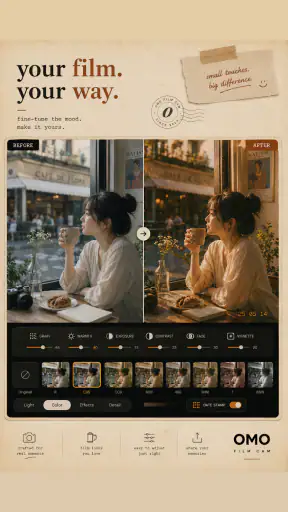 OMO Roll: Film Cam & CCD Retro