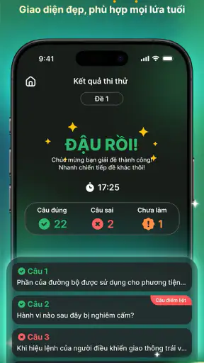 Ôn thi Bằng lái xe Hạng A, A1