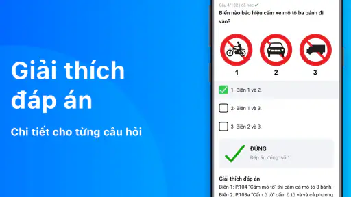 Ôn Thi GPLX 600 Câu Hỏi 2026