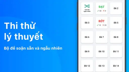 Ôn Thi GPLX 600 Câu Hỏi 2026