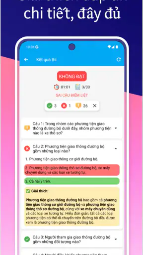 Ôn Thi GPLX 600 Câu Chuẩn 2026