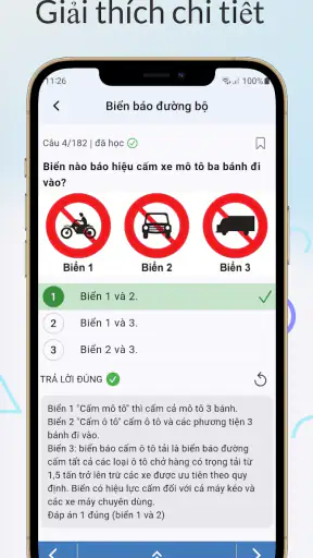 Ôn thi lý thuyết GPLX 2026
