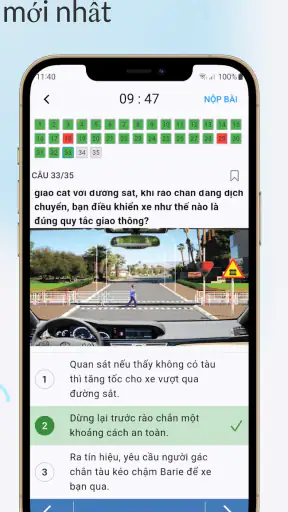 Ôn thi lý thuyết GPLX 2026