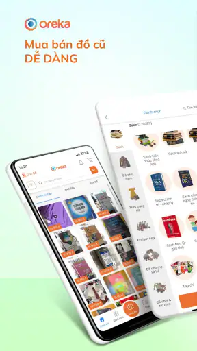 Oreka - App mua bán đồ cũ