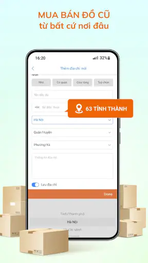 Oreka - App mua bán đồ cũ