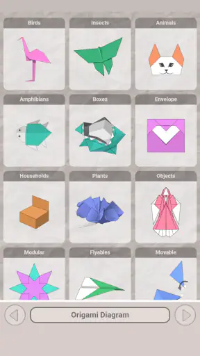 Origami Paper Art - Diagram