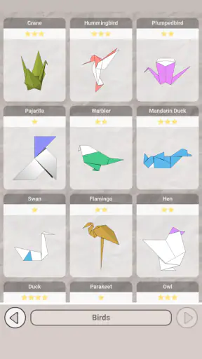 Origami Paper Art - Diagram