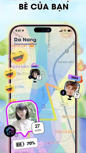 Penlo - Định Vị Bạn Bè