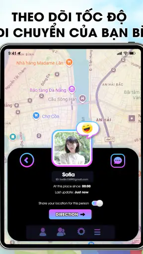 Penlo - Định Vị Bạn Bè