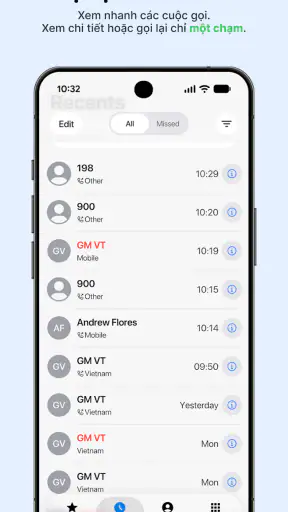 Phone: Dialer & iCall Screen