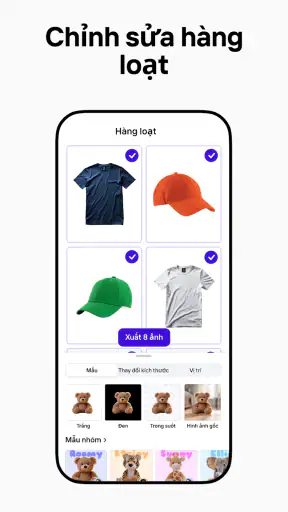 Photoroom: Trình sửa ảnh AI