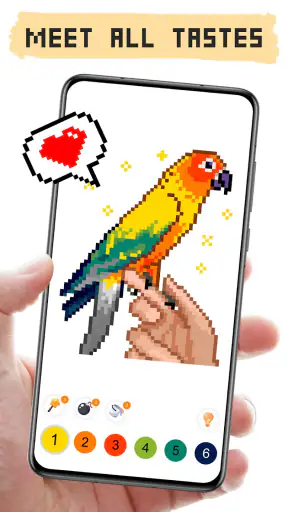 Pixel Art Games:Tô Màu Theo Số